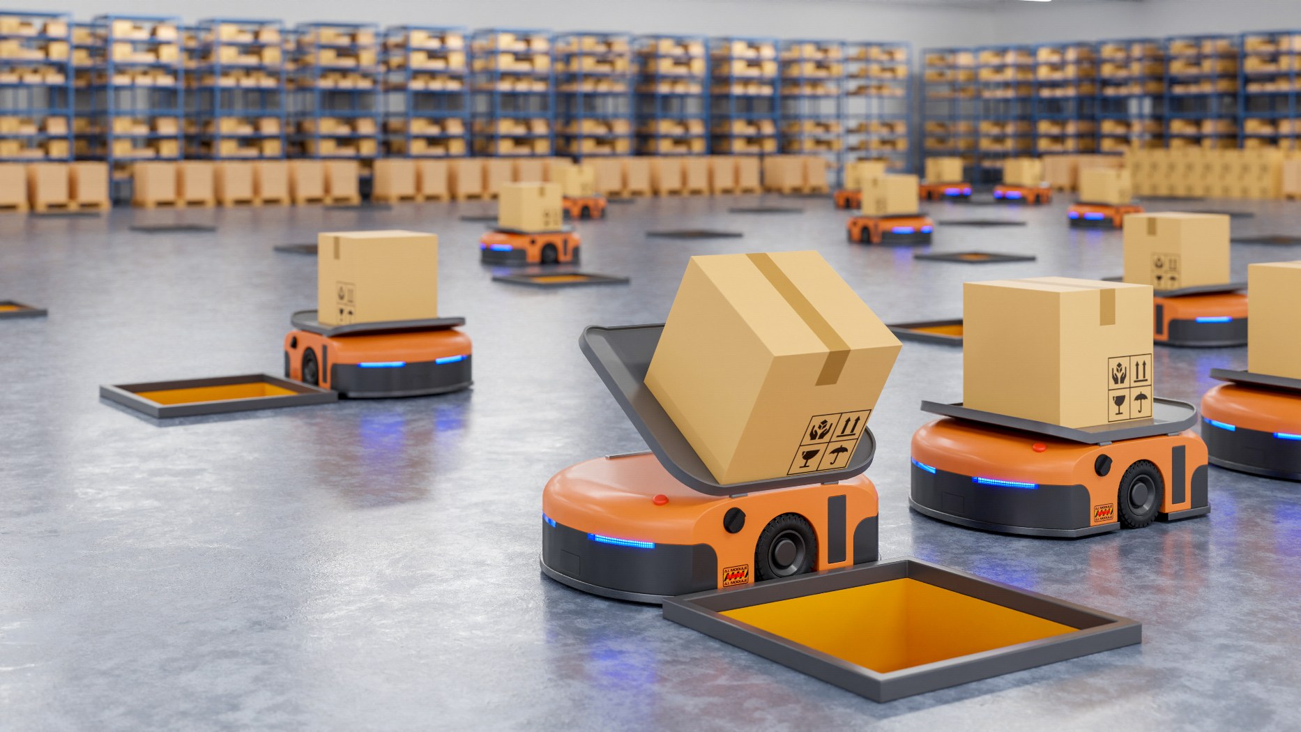 Amazon is implementing robots and hopes to reduce worker injuries