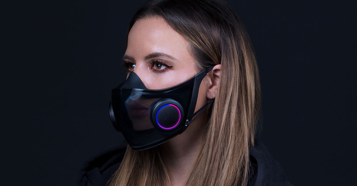 Razer’s CEO told they plans to produce their RGB concept face masks in reality