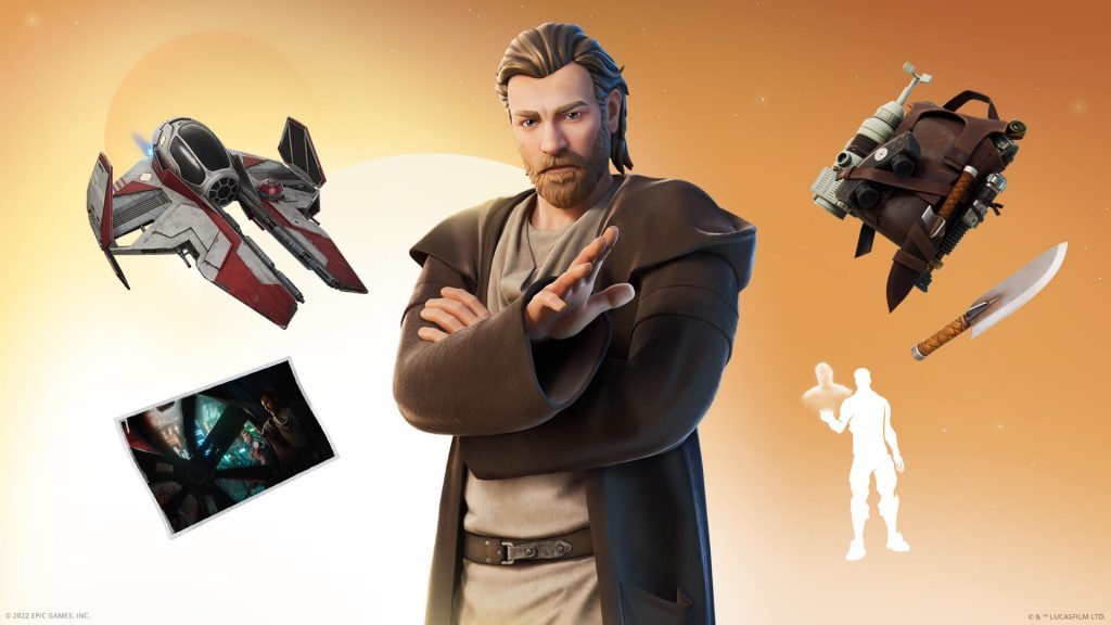 Obi-Wan arrived to Fortnite on May 26th