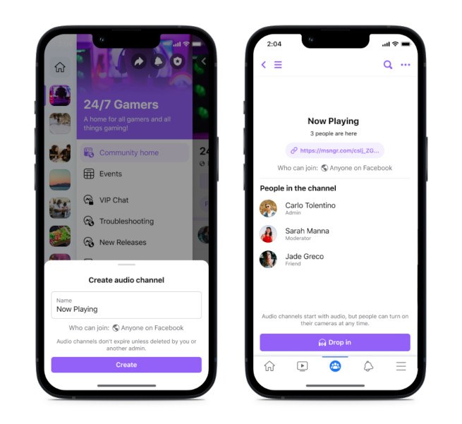Facebook groups are getting a revamp to look more like Discord